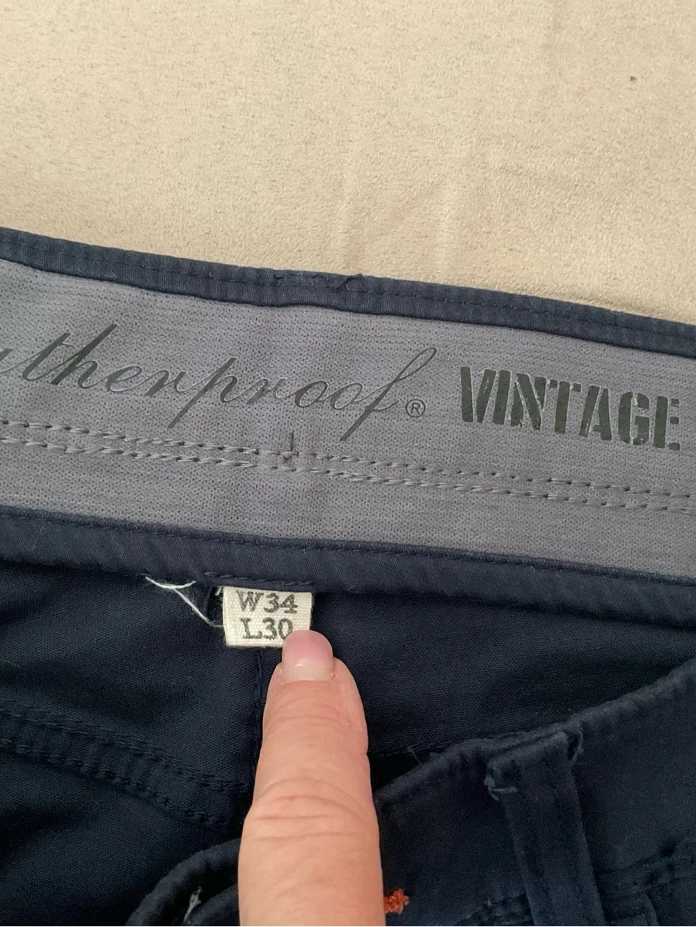 Weatherproof Vintage 5 Pocket Straight Fit Pants 34x30